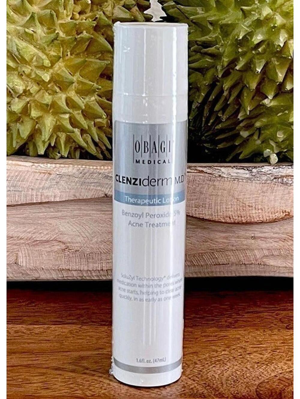 1x NEW Obagi Clenziderm MD Therapeutic Lotion Acne Treatment Benzoyl Peroxide FS